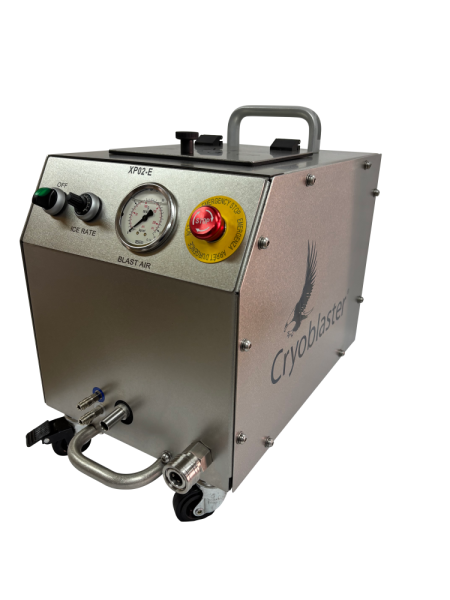 Machine de Nettoyage Cryogénique XP02 Cryoblaster : L'alliance de la puissance et de la mobilité