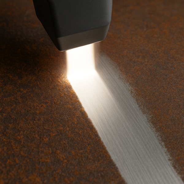 Faisceau laser pour décapage vernis pour moule aéronautique